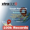 XtraDat 100k GMB leads Google Maps scraper service
